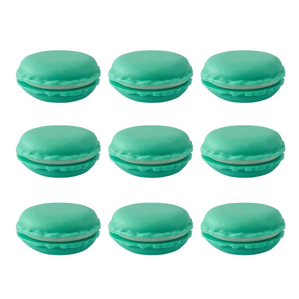 Contenedor Macarrón Mini Caja Almacenamiento 9 Piezas Color para Anillos Collar Pendientes