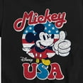 thumbnail image 3 of Disney - Americana - Mickey Mouse USA Flag - Toddler And Youth Short Sleeve Graphic T-Shirt, 3 of 5