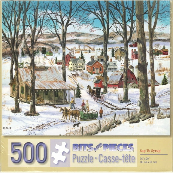 Sap To Syrup 500 Piece Puzzle