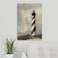 thumbnail image 3 of GREATBIGCANVAS Cape Hatteras Lighthouse Canvas Wall Art Print, Lighthouse Home Decor Artwork, 20"x30", 3 of 12