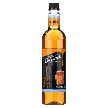 DaVinci Gourmet Sugar Free Syrup, Caramel, 750ml