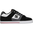 thumbnail image 3 of DC Men's Pure Casual Low Top Lace Up Skate Shoe Sneaker 11.5 White/Black/Red, 3 of 6