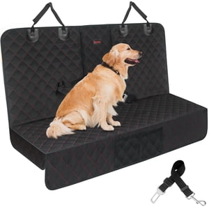 Siivton Waterproof Dog Car Seat Cover, Black
