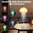 thumbnail image 3 of Lumière Méduse LED, Lumière Méduse Dégradée RVB avec Commande Vocale et Tentacules Intelligents pour la Maison, le Bureau, 3 of 5