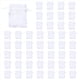thumbnail image 1 of 500 PCS Organza Bolsas de Regalo de Boda Bolsas con CordóN de Joyería Bolsas Copos de Nieve Blancos Plateados Impresos Bolsos de Fiesta Transparentes, 1 of 5