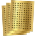 thumbnail image 2 of Gold Foil 50th Birthday Kisses Stickers, (Set of 216) Chocolate Drops Labels Stickers for 50th Birthday, Kisses Party Favors Decor., 2 of 4