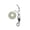 A002- Style B, variant on Stainless Steel Reusable Dental Floss Threader | Oral Tool for Braces Interdental | Dental Care Kit Accessory with Unwaxed Dental Floss