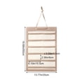 thumbnail image 3 of Headband Storage Bag Hanging Hair Accessories Organizer Sundry Containers Hanging Closet Wall Mounted Jewelry Organizer Wall Storage For Hair Accessories, 3 of 7