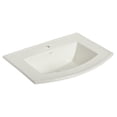 thumbnail image 2 of Mansfield 268410000 Barrett 23-5/8" Vitreous China Drop In Bathroom Sink - White, 2 of 3