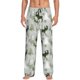 thumbnail image 1 of Fotbe green plaid Moose tree Pantalones de Pijama para Hombre, Pantalones de Dormir, Pantalones de Casa con Cintura Ajustable y Bolsillos-X-Large, 1 of 6