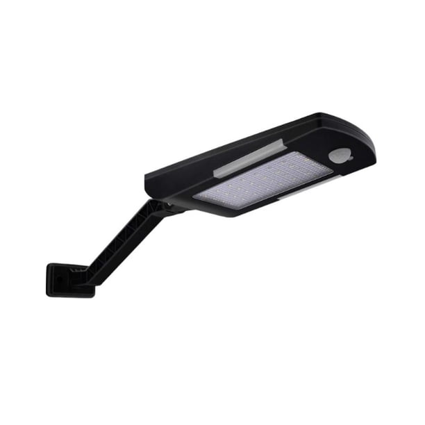 Bearachild Lámpara de pared de luz solar Mano de obra fina Accesorios para el hogar Linterna 66 LED Ahorro de energía Suministros para el hogar Iluminación y accesorios Negro