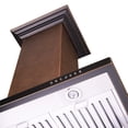thumbnail image 3 of ZLINE 36 in. Designer Series Hand Hammered Copper Island Mount Range Hood (8GL2Hi-36), 3 of 6