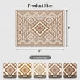 thumbnail image 6 of CHITOOMA 9'x12' Area Rugs for Living Room, Washable Boho Moroccan Rug Soft Vintage Distressed Geometric Tribal Area Rug for Bedroom Dining Room Office with Non-Slip Backing, Stain Resistant Non-Shed, 6 of 9