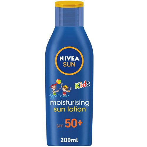 Nivea Sun Children Sun Lotion Spf 50+ Long Lasting Water Resistant