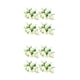 thumbnail image 2 of Flor artificial Cateissary 4X Calcomanía Blanco 2Conjunto, 2 of 6