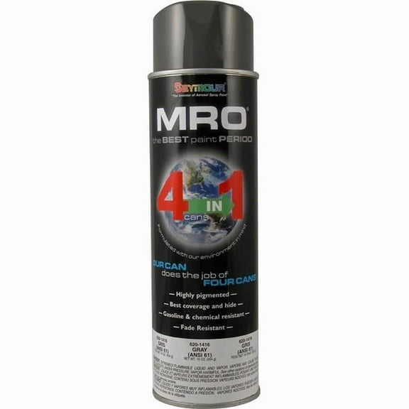 Seymour 20 oz MRO High Solid Spray Paint, Gray