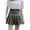 Grey, variant on High Fashion Women's Pleated Tennis Mini Skirt Casual Slim Fit Waist Design