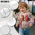 thumbnail image 7 of Xoenoiee Cardinal Cherry Blossom Print Toddler Girls Ruffle Sweatshirt Cotton Sweater Long Sleeve Shirt Little Kids Pullover Tops for Fall Winter Spring, Size 5-6 Years, 7 of 7