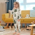 thumbnail image 5 of Boys Pajamas Girls Pajama Beautiful Christmas Tree Cute Comfortable Cotton Two-piece Pajama Set, 5 of 7