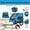 Blue / Grey, variant on Pet Bike Trailer Dog Cart for Bicycle,suitable for Small and Medium Pets, E