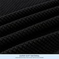 thumbnail image 6 of 1 Pair Black Plaid Sofa Armrest Covers With Fleece Plush Lining - Soft Comfortable, One Size Fit Most Standard Sofa Arms - For Home Indoor Living Room, Bedroom, Office, And Any, 6 of 8