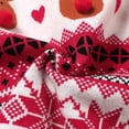 thumbnail image 5 of IWEMEK Girls Winter Sweaters Comfy Casual Crew Neck Knitwear Loose Fitting Long Sleeve Pullover Snowflake Xmas Red Tops, 5 of 8