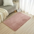 thumbnail image 2 of Lanco Blush Faux Rabbit Rug , Size 30" x 46" , Premium Ultra Soft Rug for Living Room Bedroom, 2 of 5
