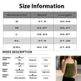 thumbnail image 3 of Lumtrix Double Lined Tank Tops for Women Summer Square Neck Sleeveless Basic Spring Going Out Top Navy S, 3 of 5