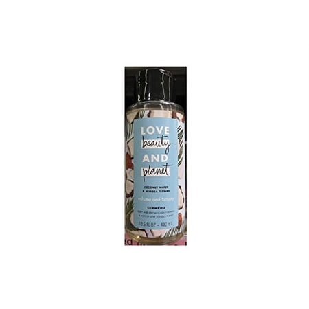 Love Beauty & Planet Coconut Water & Mimosa Flower Shampoo 13.5 fl oz (Pack of 24)