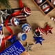 thumbnail image 5 of Juego de 9 bolas decorativas galvanizadas de 6 cm, color rojo, blanco y azul, para el Día de la Independencia | Decoración patriótica para fiestas del 4 de julio, de plástico, pintadas a mano,, 5 of 5