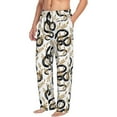 thumbnail image 2 of Xecao Snake Men's Straight Lounge Pajama Pants: The Ultimate in Comfortable Sleepwear, 2 of 9