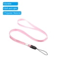 thumbnail image 4 of Uxcell 17" Neck Lanyards 0.4" Width Detachable Strap Lanyard for ID Badge Keys Pink 20 Pack, 4 of 5
