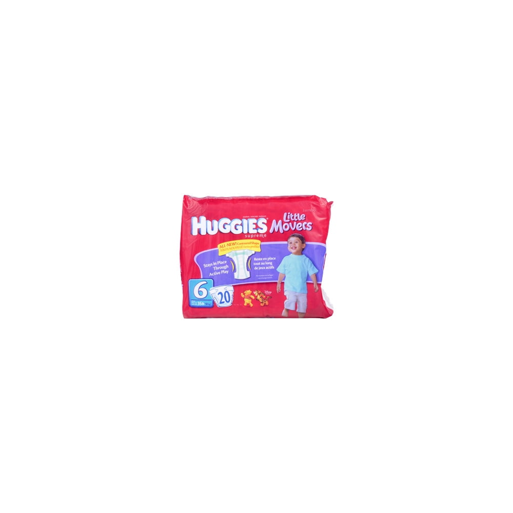 HUGGIES - Little Movers Diapers Jumbo Pack (Choose Your Size)