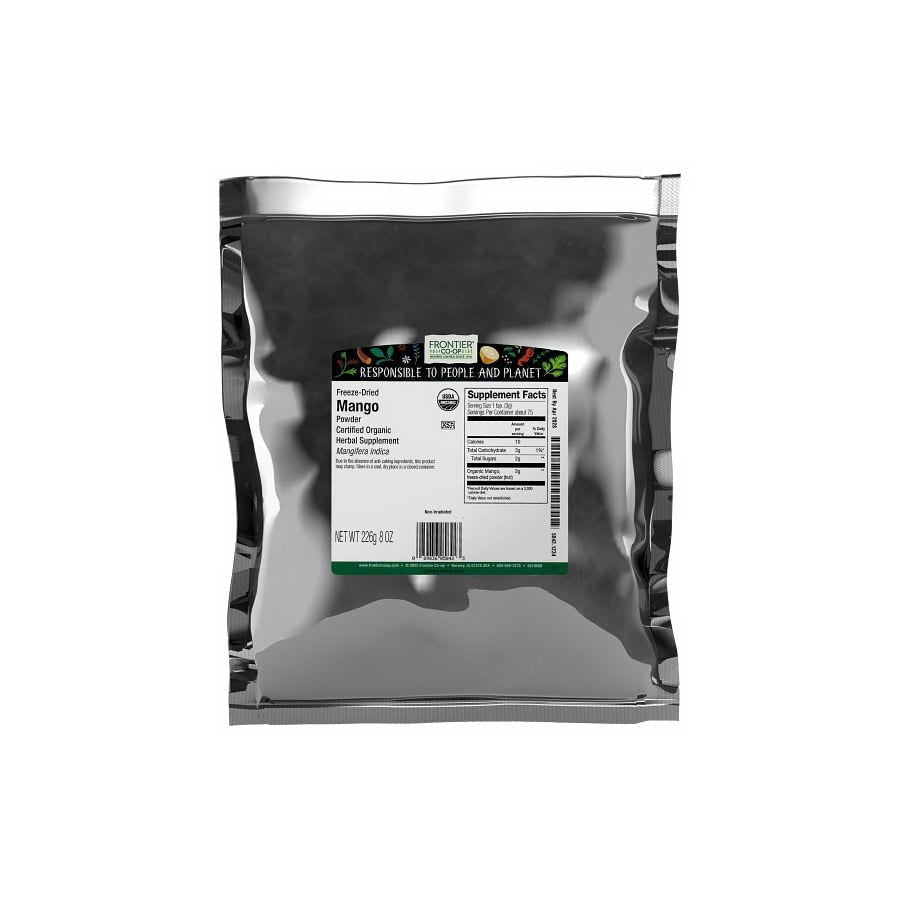 Frontier Co-op Freeze-Dried Mango Powder, Organic 1/2 lb.