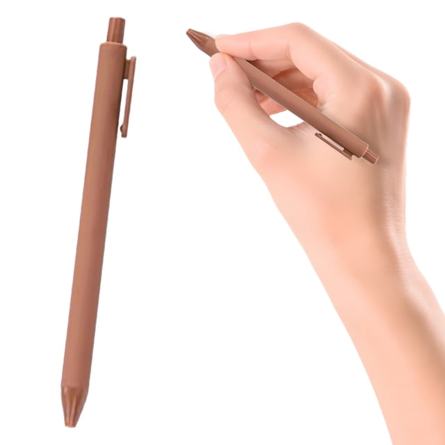 Retractable Gel Pens 1.0Mm Medium Point 5Ml Black Ink Smooth Quick Drying For Home School Office Note Taking Journaling