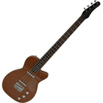 Silvertone Classic 1444 CM Short Scale Electric Bass, Copper Metallic