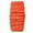 Orange, variant on Warm Thigh High Socks for Women – Solid Color Neon Knitted Leg Warmers, Warm Foot Covers for Party & Fashion