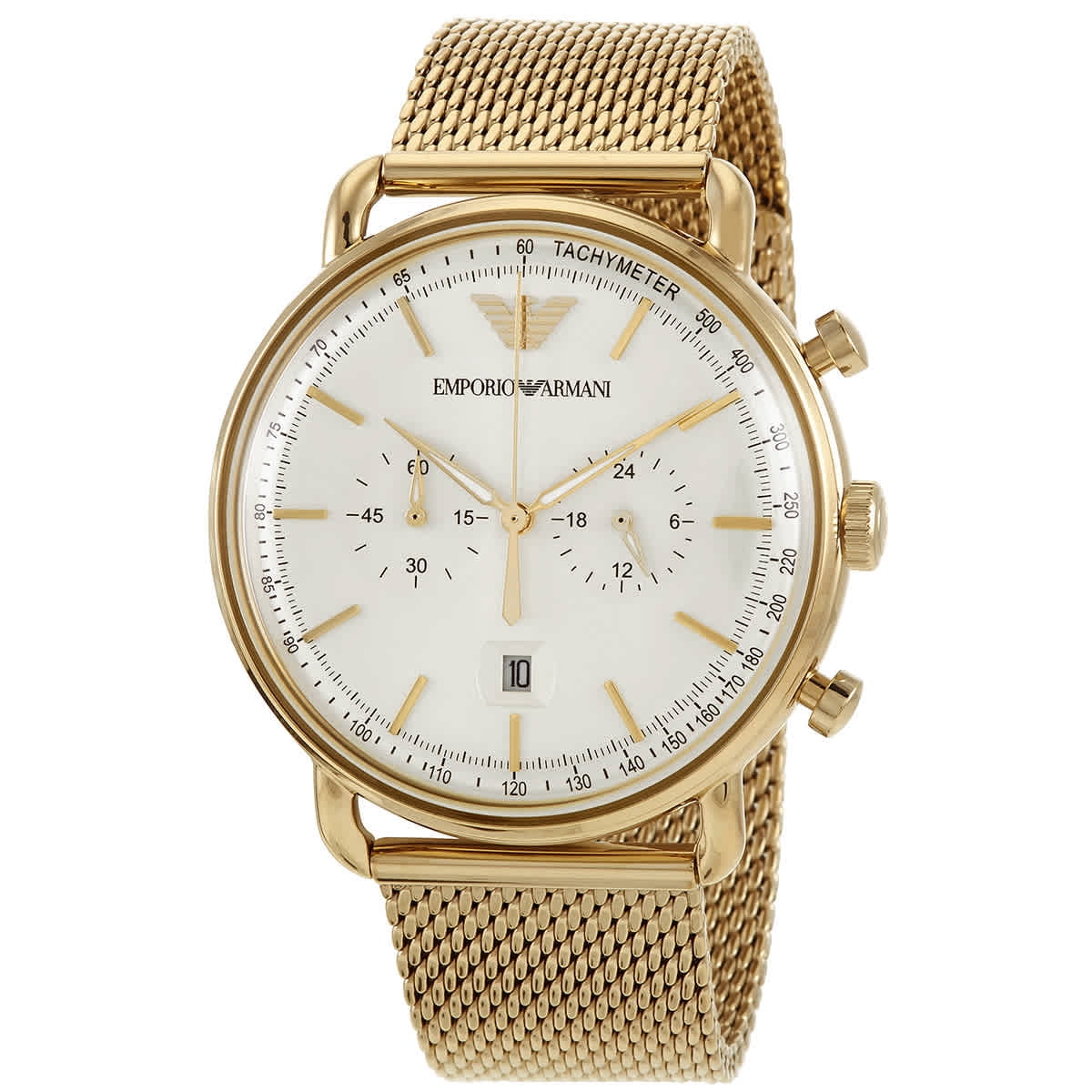 Emporio Armani AR1911 Ladies' Rose Gold Watch with Brown