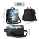 thumbnail image 2 of Fotbe Moonlit Sea Sailboat Lonchera Bolsa de Almuerzo para Hombres y Mujeres, Lonchera de Gran Capacidad, Bolsa de Almuerzo Reutilizable, Bolsa Térmica Aislante, 2 of 7