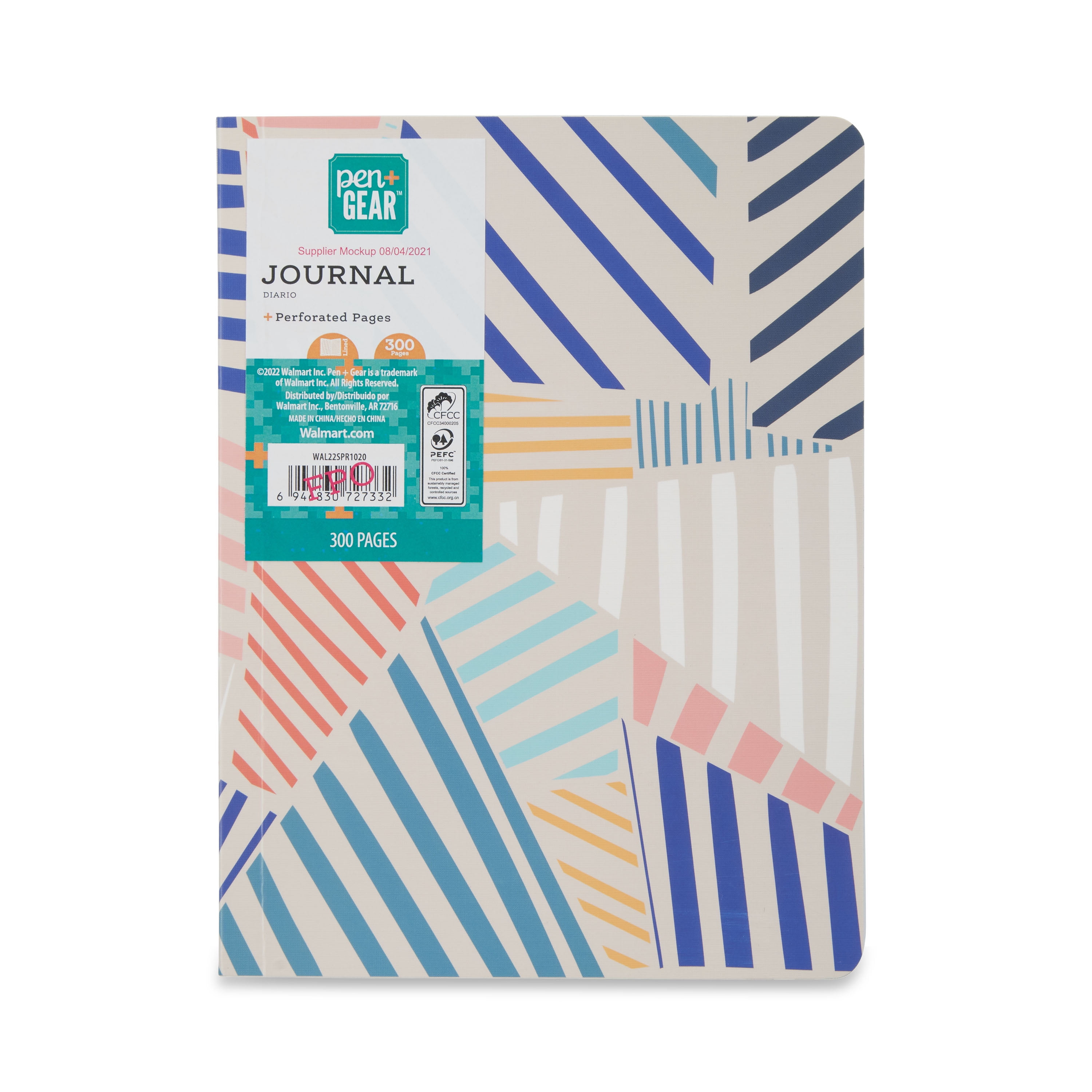 Pen+Gear Journal, Abstract, 300 Pages