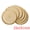Gold, variant on Unique Bargains 6Pcs Round Woven Decor Indoor Outdoor Placemats Silver 15x15inch