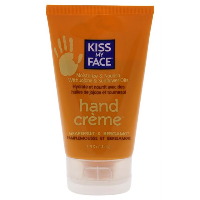 Crema de manos - Grapefruit y Bergamot de Kiss My Face para unisex - 4 oz de crema Kiss My Face Kiss My Face