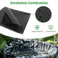 thumbnail image 3 of Garvee Pond Liners,10x13ft LLDPE UV Resistant Preformed Pond Liner,Easy Cutting,Pond Liner for Outdoor Ponds,Waterfall,Fish,Koi Pondsand Water Garden (Black), 3 of 8