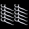 thumbnail image 4 of 50pcs Dental Floss Flosser Pick Toothpicks Stick Oral Care Teeth Cleaning Tool, 4 of 5