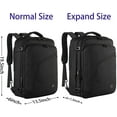 thumbnail image 2 of Matein Travel Backpack, 40L Carry-on Backpack Air Approved Weekender Bag for Men and Women, Black, 2 of 7
