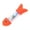 Orange, variant on SPRING PARK Cartoon Fish Cat Toy with Catnip, Bouncing Fish Toy, Interactive Cat Toy
