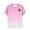 Pink, variant on Krdevn Men's Digital 3D Printed T Shirt Short Sleeved Shirt Top Lapel,XL