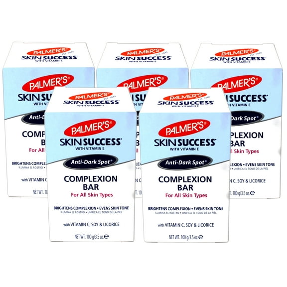 5 Pack - Palmers Skin Success Anti-Dark Spot Complexion Bar for All Skin Types, 3.50 OZ
