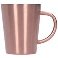 thumbnail image 2 of Tasse à Bière, Tasse à Café en Acier Inoxydable, Finition Soignée pour Maison Bière Café Hôtel Or Rose, 2 of 8