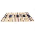 thumbnail image 4 of Multicolored Stripes 5X8 Hand-Tufted Modern Rug, 4 of 11
